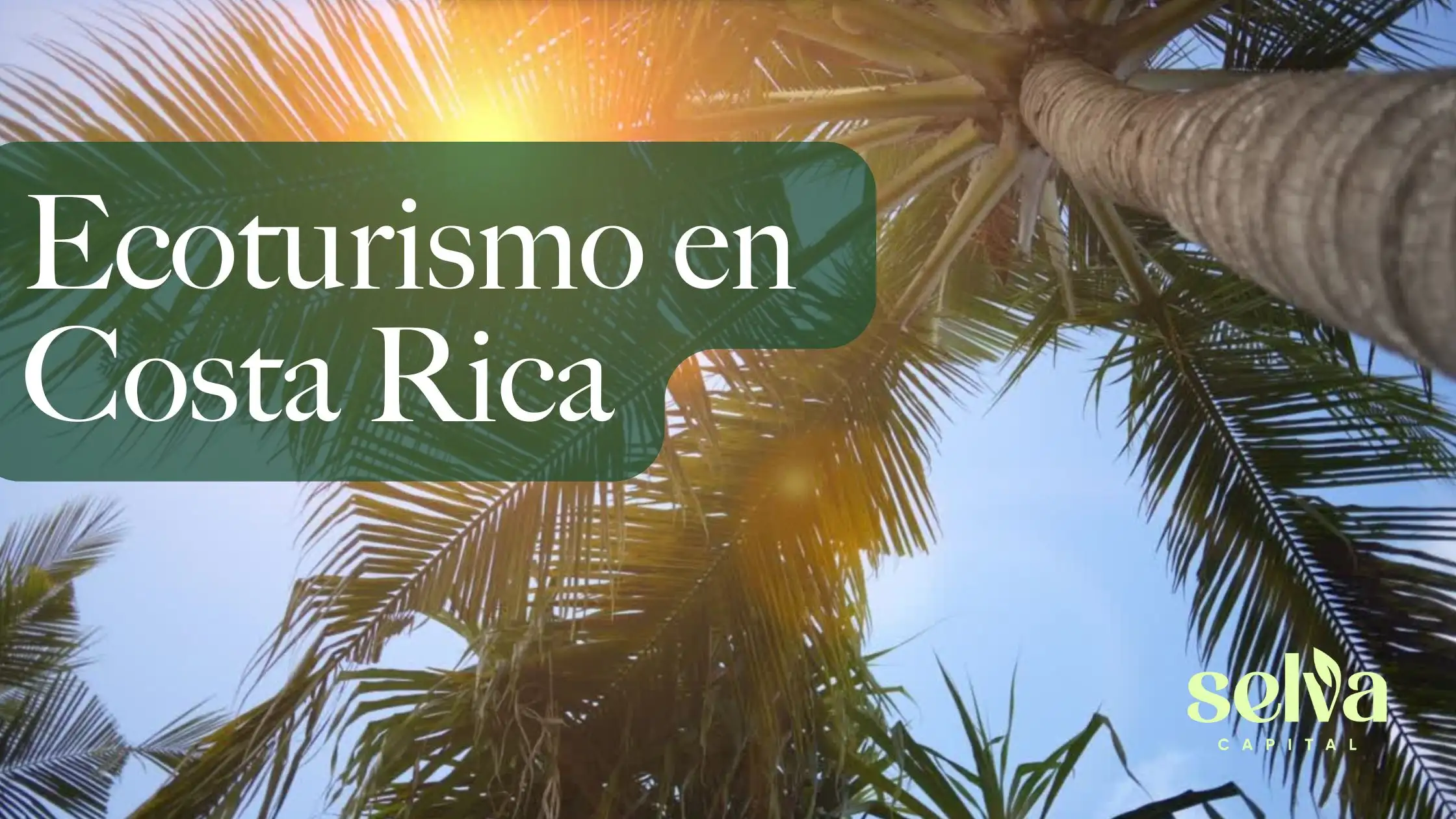 ecoturismo en costa rica